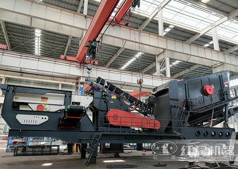 輪胎移動破碎機，依靠輪胎轉場移動